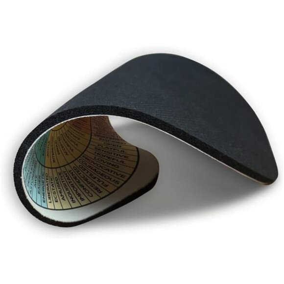 Emotions feelings wheel mouse pad non slip round gaming mousepad for therapy off - Picture 4 of 8